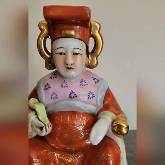 VTG-Chinoiserie Royal Figurine - Picture 5 of 6